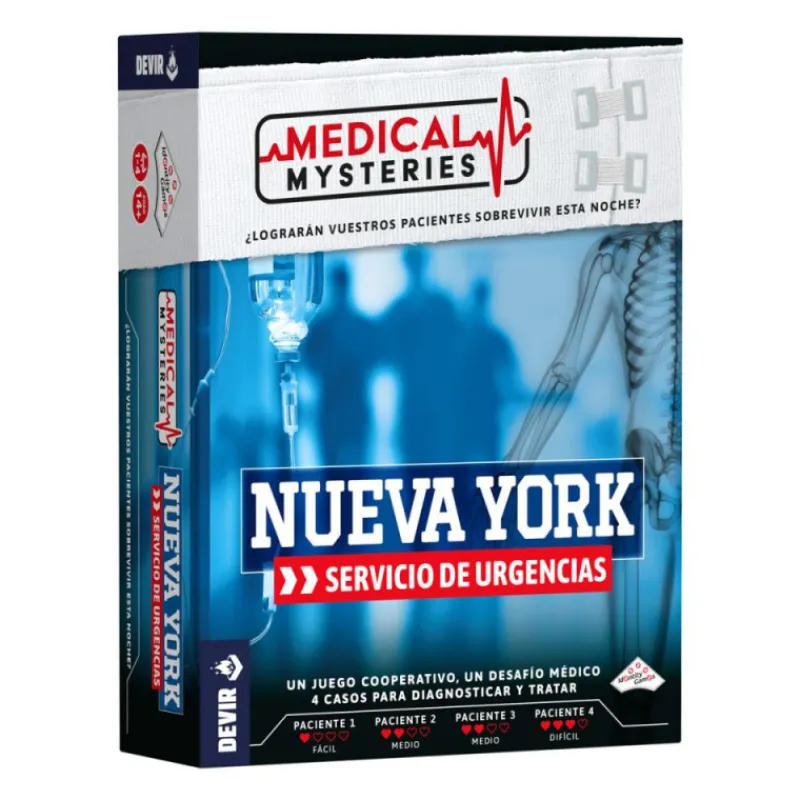 Otras marcas Devir Medical Mysteries Nueva York Servicio de Urgencias Juego de Mesa> Juegos De Mesa
