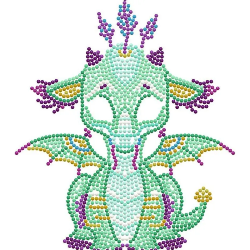 Diamond Dotz Ariel Dragón Bebé Cuadro de Diamantes 5D> Creativos|Fan Zone