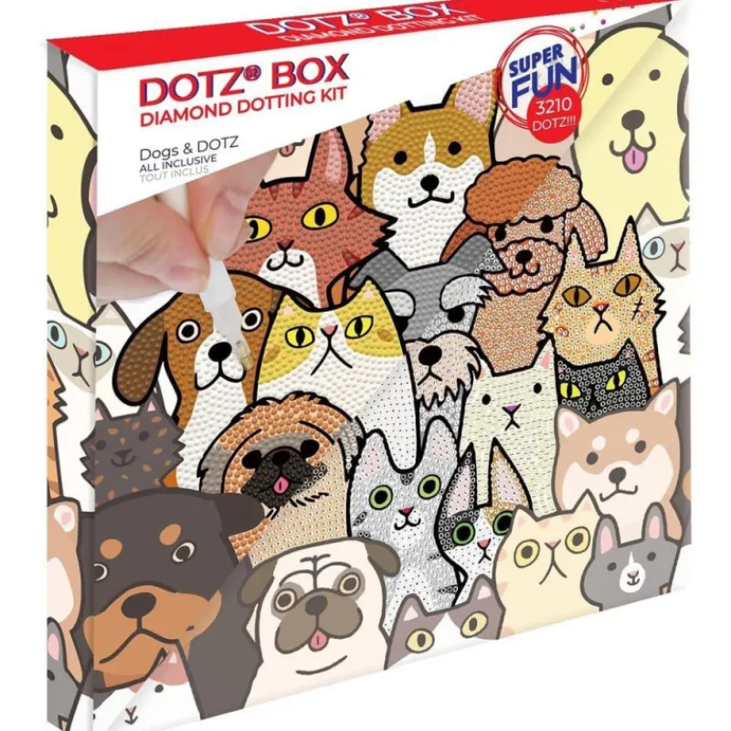 Diamond Dotz Dogs & Dotz Cuadro de Diamantes 5D> Creativos|Fan Zone