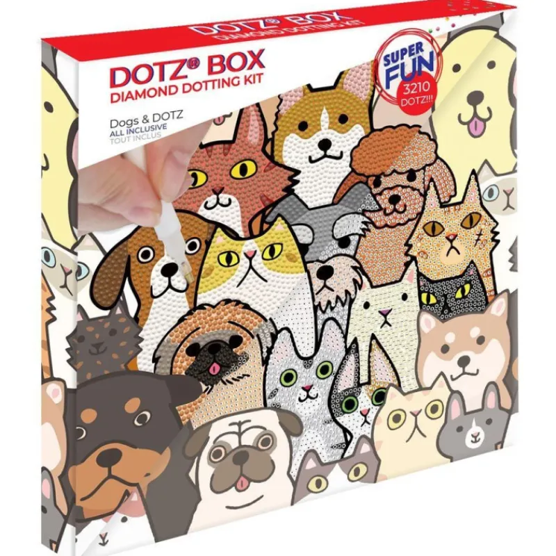 Diamond Dotz Dogs & Dotz Cuadro de Diamantes 5D> Creativos|Fan Zone