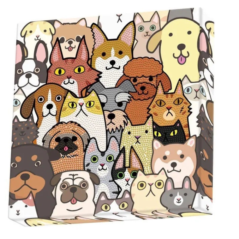 Diamond Dotz Dogs & Dotz Cuadro de Diamantes 5D> Creativos|Fan Zone