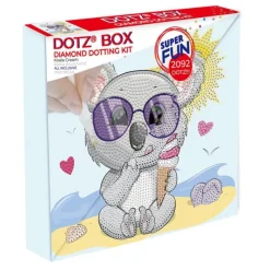 Diamond Dotz Koala con Helado Cuadro de Diamantes 5D> Creativos|Fan Zone