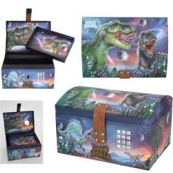 Otras marcas Dino World Cofre del Tesoro con Código Secreto><noscript><img width=