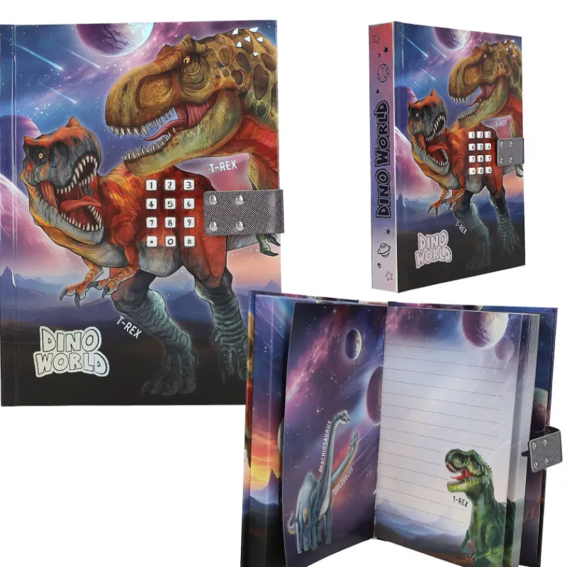 Otras marcas Dino World Diario con Código Secreto y Sonido> Imitación