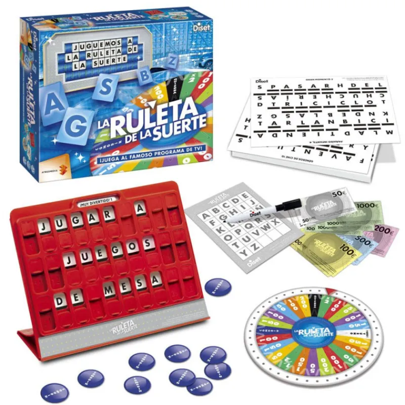 Otras marcas Diset La Ruleta de la Suerte Juego de Mesa> Juegos De Mesa