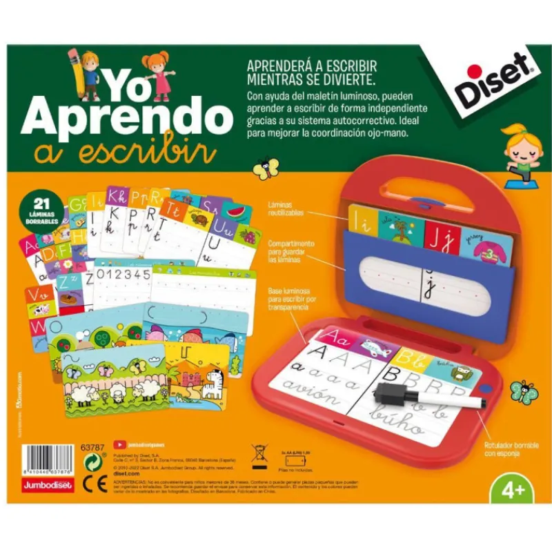 Otras marcas Diset Yo Aprendo a Escribir Juego Educativo> Juegos De Mesa