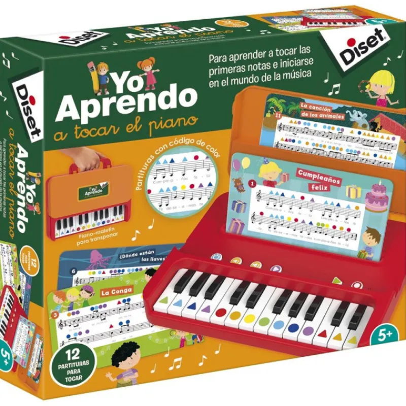Otras marcas Diset Yo Aprendo a Tocar el Piano> Juegos De Mesa