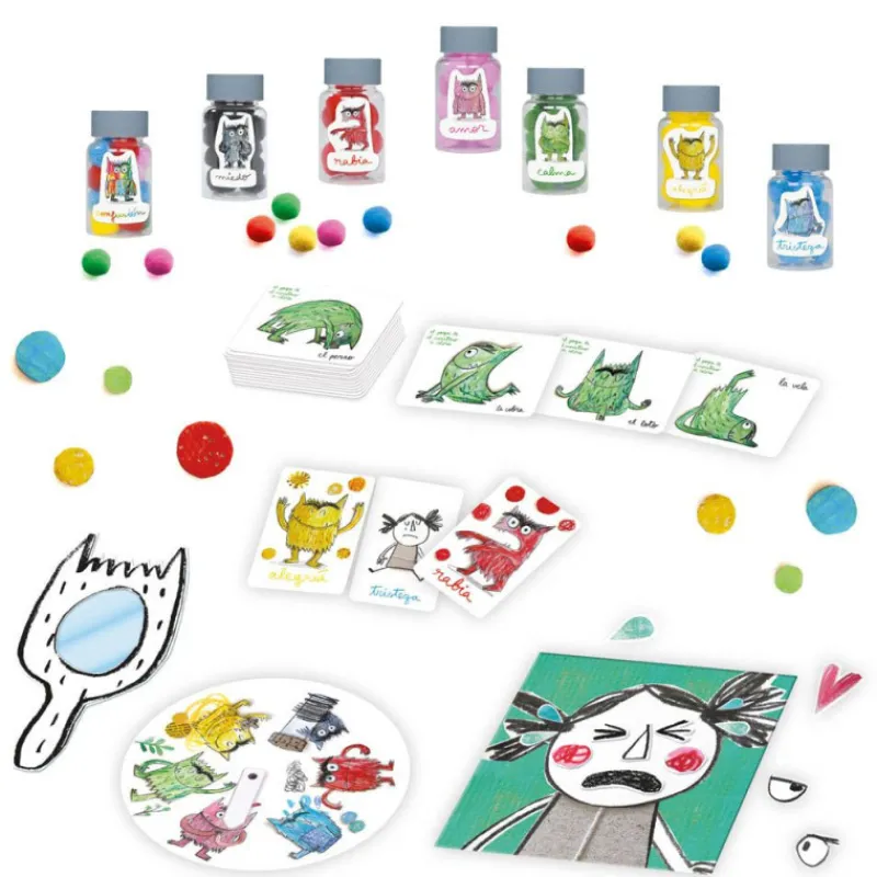 Otras marcas Diset Yo Descubro las Emociones: El Monstruo Juego Educativo> Juegos De Mesa