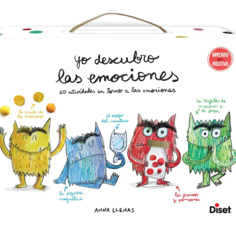 Otras marcas Diset Yo Descubro las Emociones: El Monstruo Juego Educativo> Juegos De Mesa