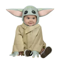 Star wars Disfraz Bebé Baby Yoda Preschool Talla 6-12 Meses> Disfraces Y Accesorios