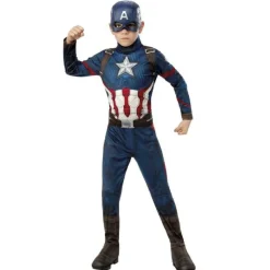 Capitan america Disfraz Infantil Capitán América Endgame Classic Talla S 3-4 Años> Disfraces Y Accesorios