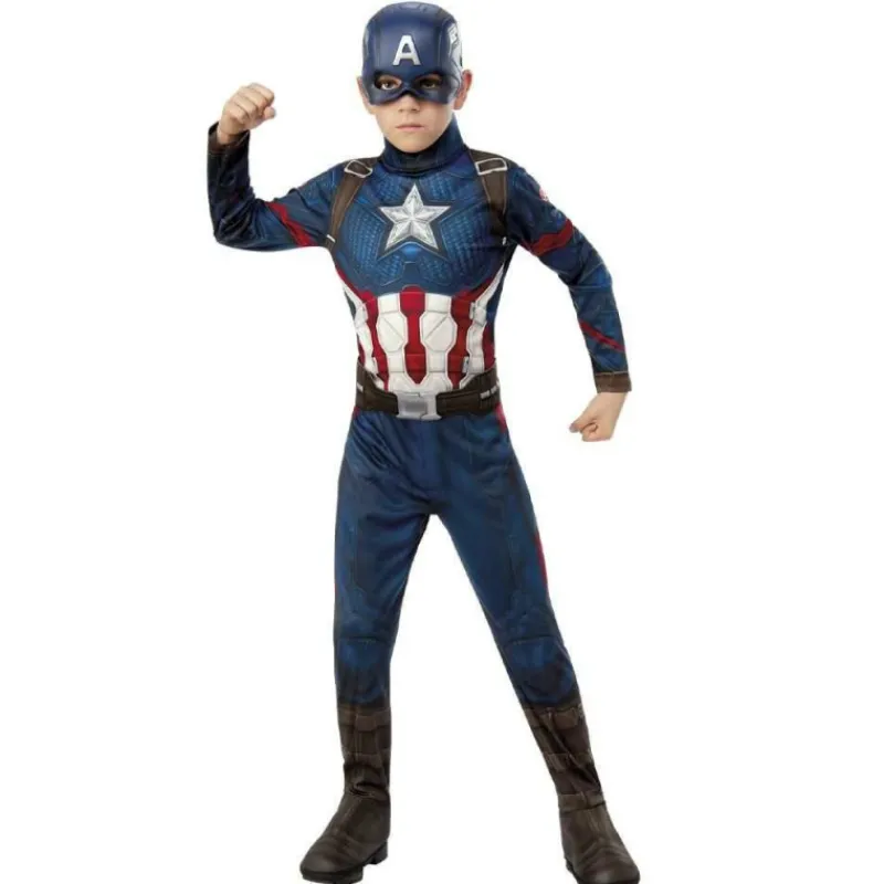 Capitan america Disfraz Infantil Capitán América Endgame Classic Talla M 5-7 Años> Disfraces Y Accesorios