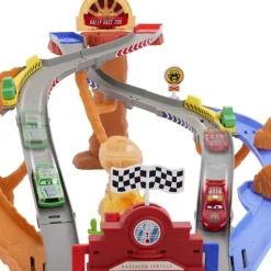 Disney Pixar Cars Circuito de Carreras de Rescate de la Serie Rescate a Toda Máquina con 4 Coches><noscript><img width=
