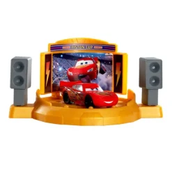 Cars Disney Pixar Conjunto de Juego Pista de Acrobacias y Saltos Copa Pistón y Coche de Juguete de Rayo McQueen> Vehículos Y Pistas