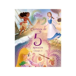 Disney princess Disney Princesas Cuentos de 5 Minutos Voumen 2> Libros