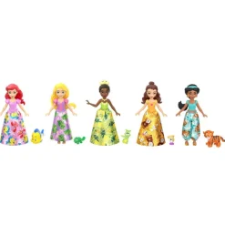 Disney princess Pack 5 Princesas y sus Amigos> Figuras Acción