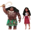 Disney princess Disney Vaiana 2 Conjunto de Muñecos Vaiana y Maui Viajeros con Accesorios> Muñecas
