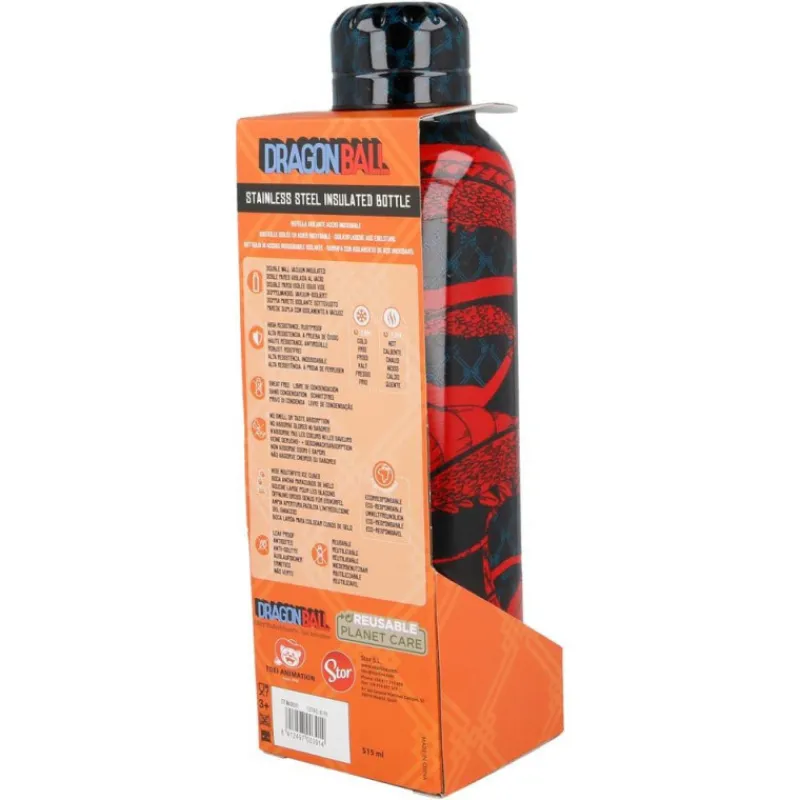 Dragonball Dragon Ball Botella Termo Acero Inoxidable 515 ml> Fan Zone|Vuelta Al Cole
