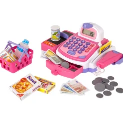 Dulce hogar Caja Registradora Con Cinta Rosa> Imitación