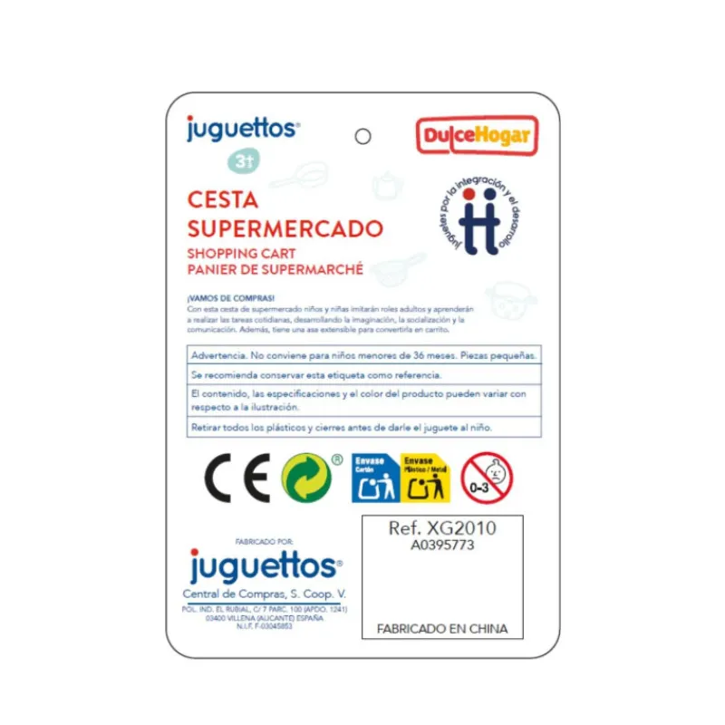 Dulce hogar Cesta Supermercado> Imitación