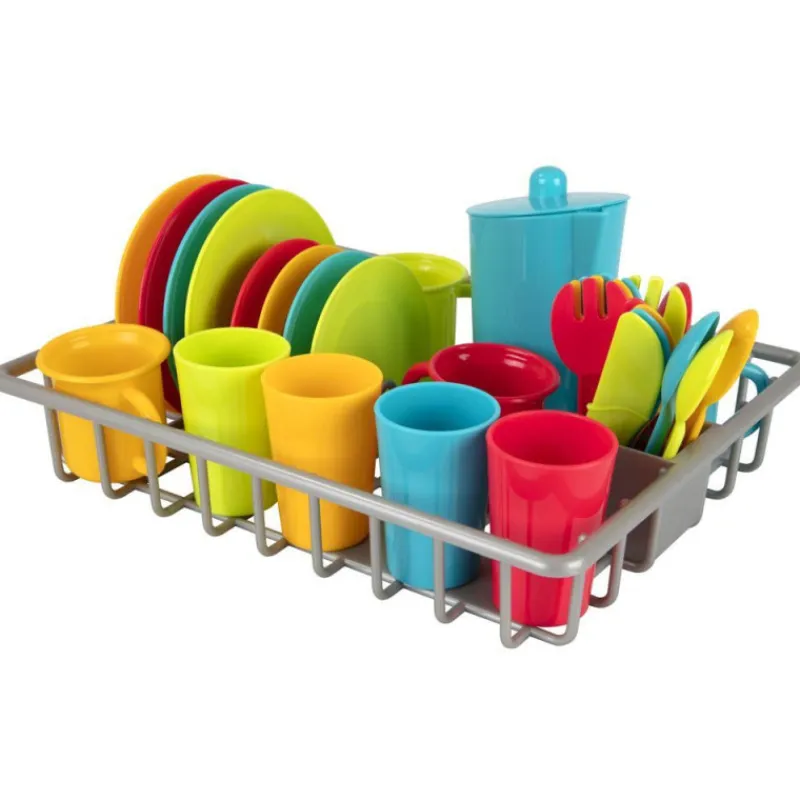 Dulce hogar Escurreplatos con Accesorios 30 Piezas> Imitación|Juguetes Educativos