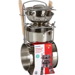 Dulce hogar Menaje de Aluminio 8 Piezas> Imitación|Juguetes Educativos
