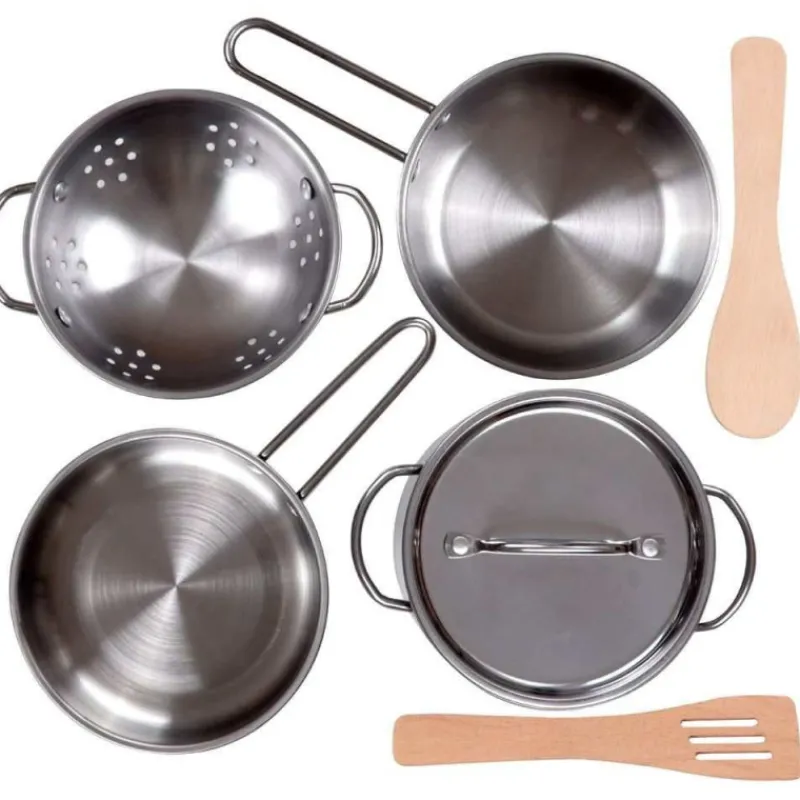 Dulce hogar Menaje de Aluminio 8 Piezas> Imitación|Juguetes Educativos