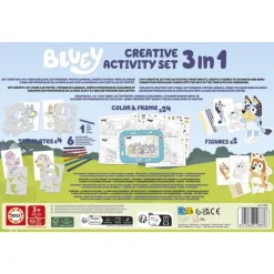 Bluey Educa Set Creativo de Actividades 3 en 1><noscript><img width=