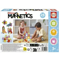 Otras marcas Educa Magnetics Juego Educativo de Construcción 3D 26 Piezas><noscript><img width=