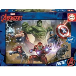 Black panther Educa Puzzle 1000 Piezas Avengers - 17694> Puzzles