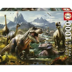Otras marcas Educa Puzzle 1000 Piezas Dinosaurios Feroces - 19924> Puzzles