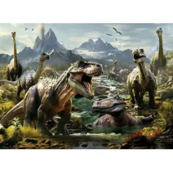 Otras marcas Educa Puzzle 1000 Piezas Dinosaurios Feroces - 19924> Puzzles