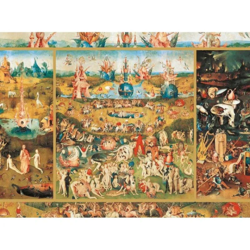 Otras marcas Educa Puzzle 2000 Piezas el Jardín de las Delicias - 18505> Puzzles