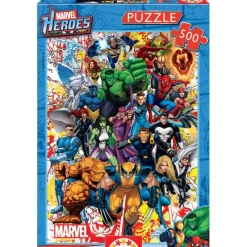 Capitan america Educa Puzzle 500 Piezas Héroes de Marvel - 15560> Puzzles