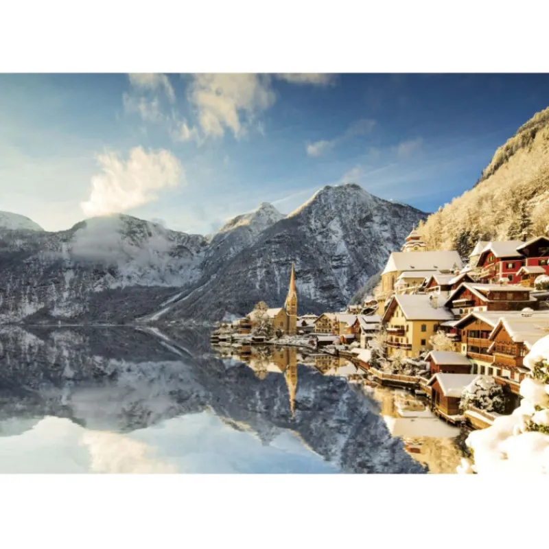 Otras marcas Educa Puzzle 1500 Piezas Invierno en Hallstatt - 20284> Puzzles