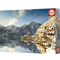 Otras marcas Educa Puzzle 1500 Piezas Invierno en Hallstatt - 20284><noscript><img width=