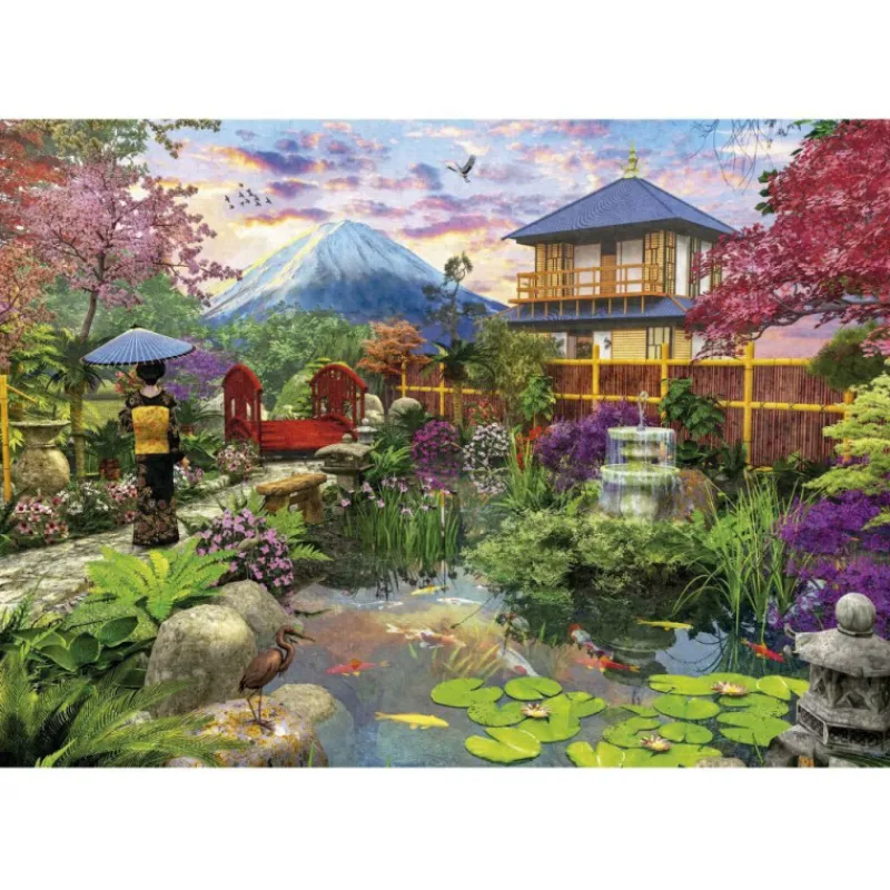 Otras marcas Educa Puzzle 1500 Piezas Jardín Japonés - 19937> Puzzles
