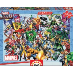 Otras marcas Educa Puzzle 1000 Piezas Los Héroes de Marvel - 15193> Puzzles