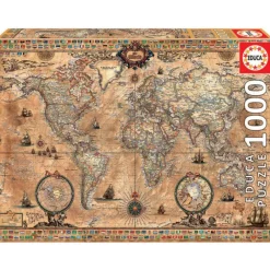 Otras marcas Educa Puzzle 1000 Piezas Mapamundi - 15159> Puzzles