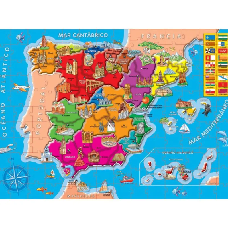 Otras marcas Educa Puzzle 150 Piezas Mapa de España - 14870> Puzzles