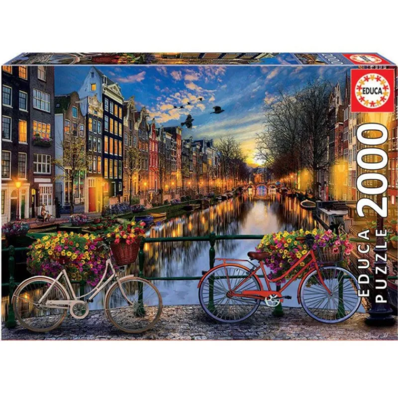 Otras marcas Educa Puzzle 2000 Piezas Ámsterdam - 17127> Puzzles