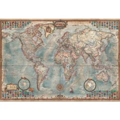 Otras marcas Educa Puzzle 4000 Piezas Mundo Mapa Político - 14827> Puzzles