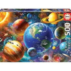 Otras marcas Educa Puzzle 500 Piezas Sistema Solar - 18449> Puzzles