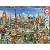 Otras marcas Educa Puzzle 2000 Piezas Símbolos de Europa - 17697> Puzzles