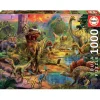 Otras marcas Educa Puzzle 1000 Piezas Tierra de Dinosaurios - 17655> Puzzles