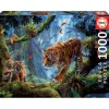 Otras marcas Educa Puzzle 1000 Piezas Tigres en el Árbol - 17662> Puzzles