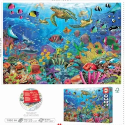 Otras marcas Educa Puzzle 1000 Piezas Tortugas en el Paraíso - 19266><noscript><img width=