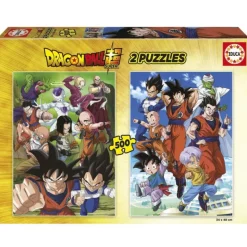 Dragonball Educa Puzzle 2 x 500 Piezas Dragon Ball - 19915> Puzzles