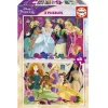 Disney Educa Puzzle 2 x 48 Piezas Princess - 19675> Puzzles