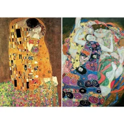 Otras marcas Educa Puzzle 2 x 1000 Piezas El Beso y La Virgen, Gusta - 18488> Puzzles